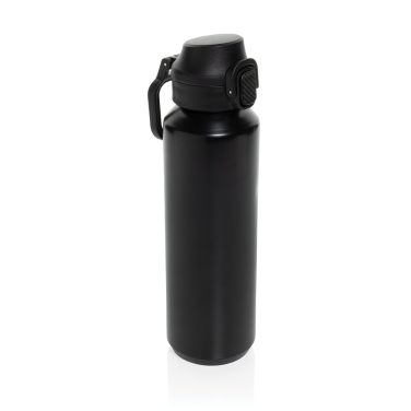 Logotrade promotional product image of: Via RCS Re-steel lockable sport bottle 600ML